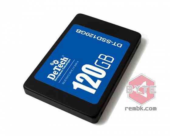 SSD Твердотельный накопитель DeTech 120 ГБ, DT-SSD120Гб 2.5" SATAIII |Гарантия Донецк