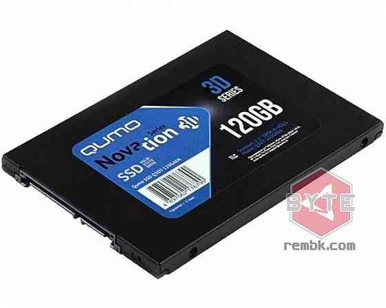 Накопитель SSD 120Gb Qumo Novation TLC Q3DT-120GSCY 2.5" SATA III TLC (OEM) |Гарантия Донецк