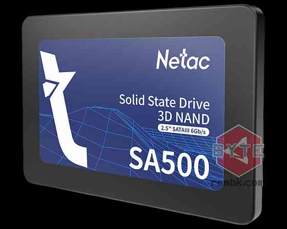 SSD Твердотельный накопитель Netac 120Гб (NT01SA500-120-S3X) |Гарантия Донецк