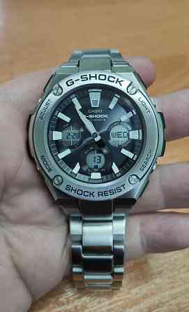 Casio G-Shock G-STEEL GST-S130L-1A TOUGH LEATHER BAND Донецк