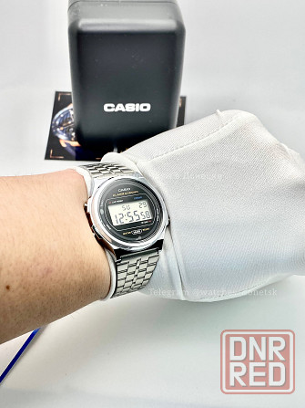  Новые мужские оригинальные часы Casio Vintage A171-WE-1ADF с хронографом Донецк - изображение 6