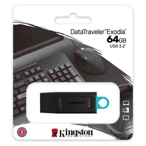 Флешка USB 3.0 64Gb Kingston DT Exodia Донецк