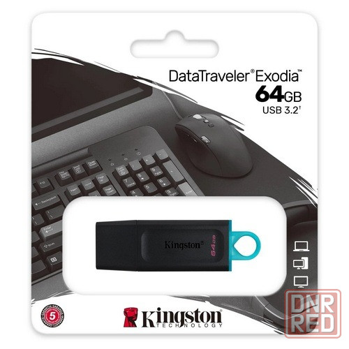 Флешка USB 3.0 64Gb Kingston DT Exodia Донецк - изображение 1
