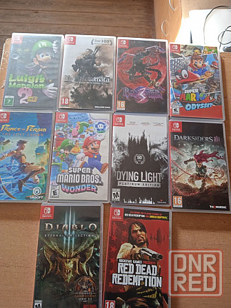 Картриджи для Nintendo switch и Switch 2. Донецк - изображение 1