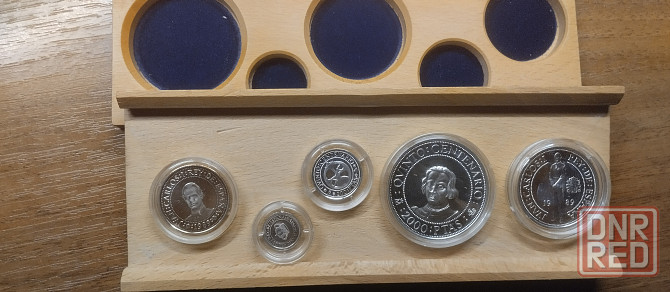 Монеты. Испания Набор "500 лет открытия Америки" 1990 г. Донецк - изображение 3