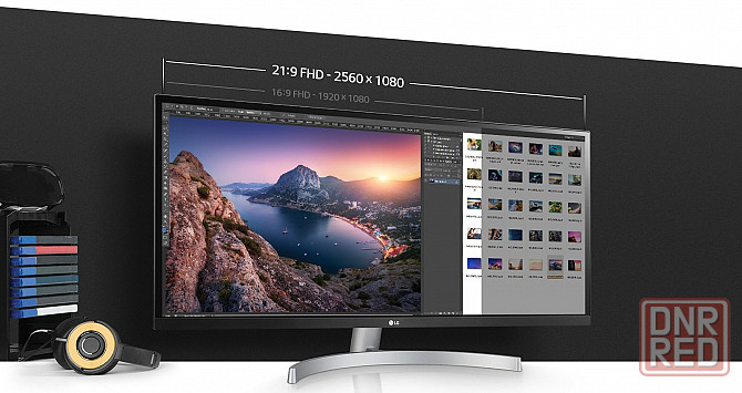 Монитор LG UltraWide 34WP500-B 34" Донецк - изображение 1