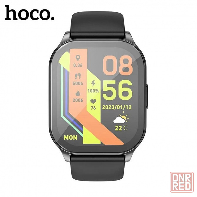 Смарт часы Hoco Watch Y19 Amoled черный Макеевка - изображение 2