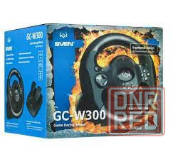 Руль игровой SVEN GC-W300 черный Донецк - изображение 1