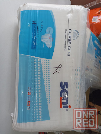Продам недорого подгузники (памперсы) SUPER SENI Extra Large 30 штук для взрослых фирмы SENI Донецк - изображение 1