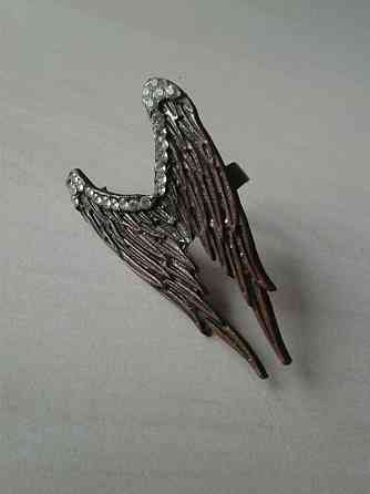 Кольцо "крылья ангела" с регулировкой размера Донецк