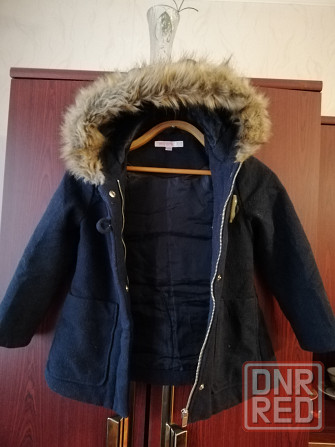 Продам пальто куртку для девочки, рост 122 см Донецк - изображение 3