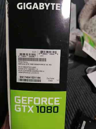 Продам видеокарту Видеокарта GIGABYTE GeForce GTX 1080 Донецк