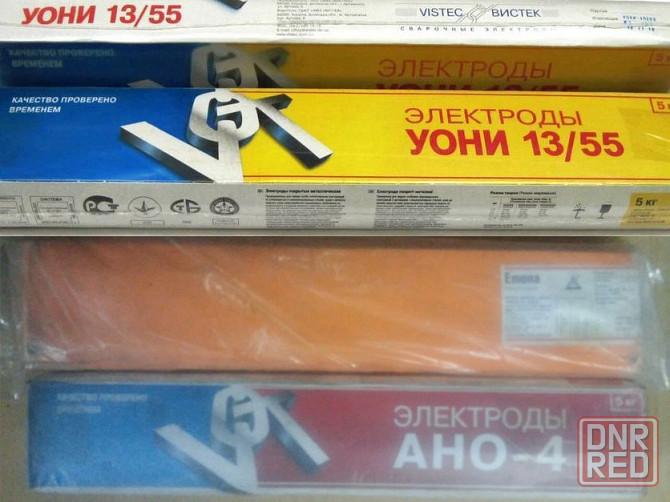 Электроды АНО-4, АНО-6, наплавочные, по чугуну, ВИСТЕК УОНИ 13/55, Emona, 3, 4, 5 мм Донецк - изображение 3