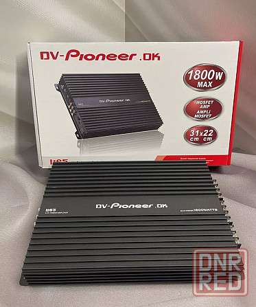 Усилитель DV-Pioneer 465 автомобильный 4-канальный #доставка Макеевка - изображение 1