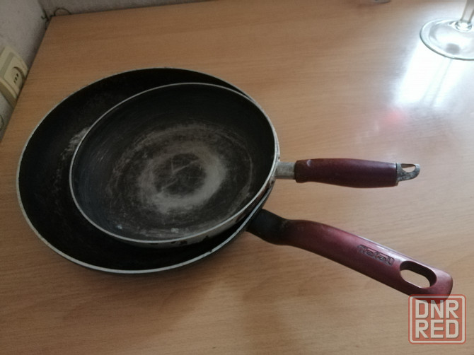 Продам сковороды тефаль диаметр 30 см и 24 см Донецк - изображение 1