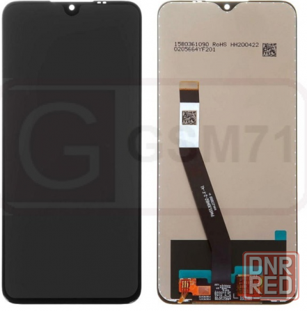Дисплей для Xiaomi Redmi 10 в сборе с тачскрином, чёрный Макеевка - изображение 1