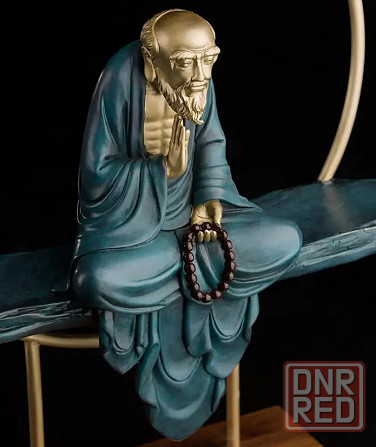 Латунная скульптура буддийского монаха/подставка для благовоний. Донецк - изображение 4