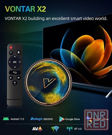 смарт приставка VONTAR X2 4/32#доставка Макеевка - изображение 3
