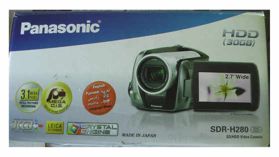 Видеокамера Panasonic SDR-H280 HDD 30Гб Объектив Leica Донецк