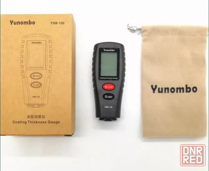 Yunombo YNB-100 толщиномер для проверки ЛКП авто + батарейки Донецк - изображение 1