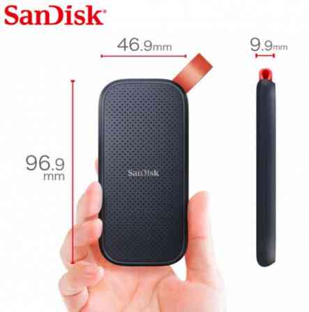Sandisk E30 1 ТБ ОРИГИНАЛ внешний SSD, USB-C 3.2 520 МБ/с Донецк