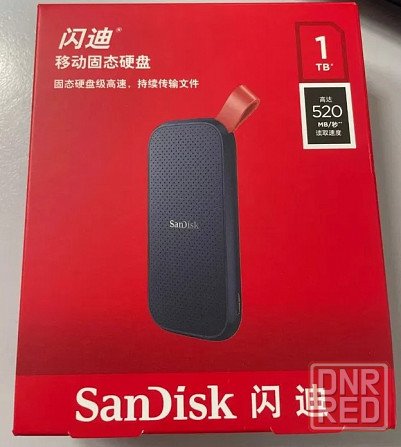 Sandisk E30 1 ТБ ОРИГИНАЛ внешний SSD, USB-C 3.2 520 МБ/с Донецк - изображение 1