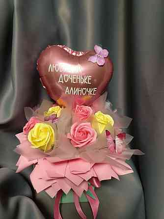 Букеты из мыльных роз и других цветов Донецк