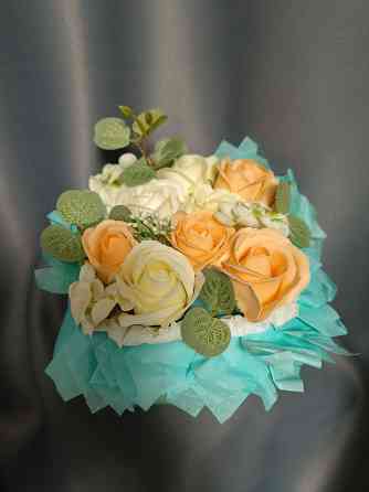 Букеты из мыльных роз и других цветов Донецк