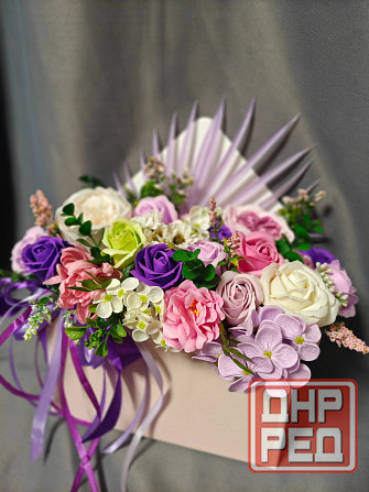 Букеты из мыльных роз и других цветов Донецк - изображение 6