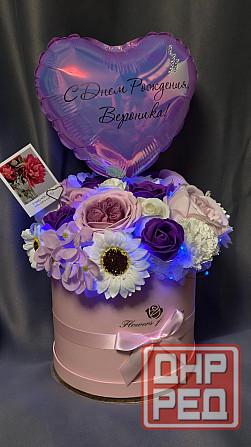 Букеты из мыльных роз и других цветов Донецк - изображение 1