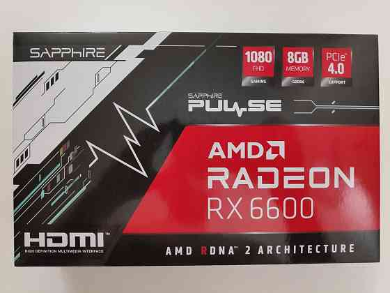 Видеокарта Sapphire AMD Radeon RX 6600 PULSE Новая! Донецк