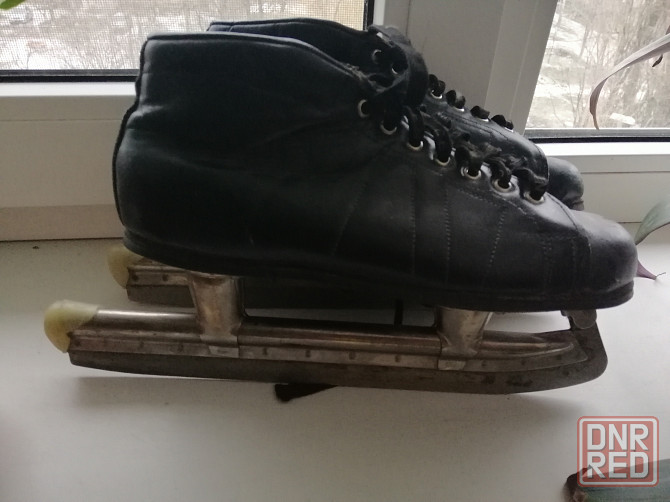 Коньки хоккейные с ботинками, р. 35-36,5 стелька 23 см Донецк - изображение 4