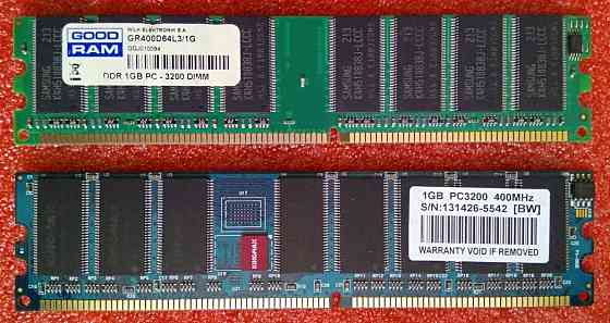 DDR1 1Gb (PC-32400) 400MHz - Память для ПК - Возможен обмен на 25 шт любых нерабочих модулей памяти Донецк