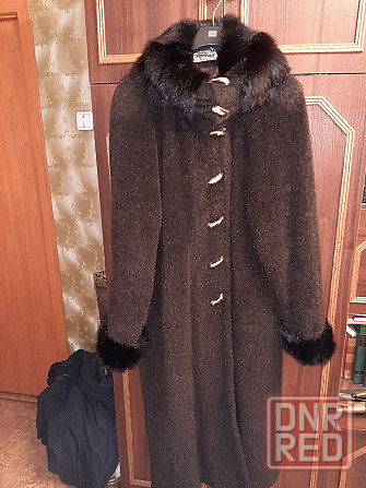 Пальто из стриженной Ламы Зима-весна на крупную статную даму (Пышная краса) Донецк - изображение 1