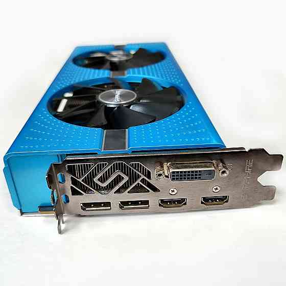 Видеокарта Sapphire nitro + Radeon RX580 8G GDDR5 Dual Special Edition б/у Донецк