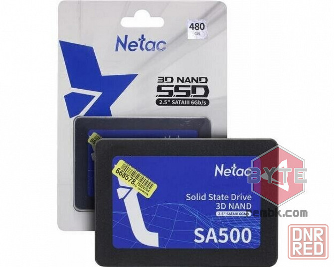 Твердотельный накопитель Netac SA500 480Gb NT01SA500-480-S3X |Гарантия