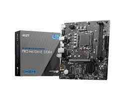 Материнская плата MSI PRO H610M-E DDR4, LGA 1700, Intel H610 Донецк