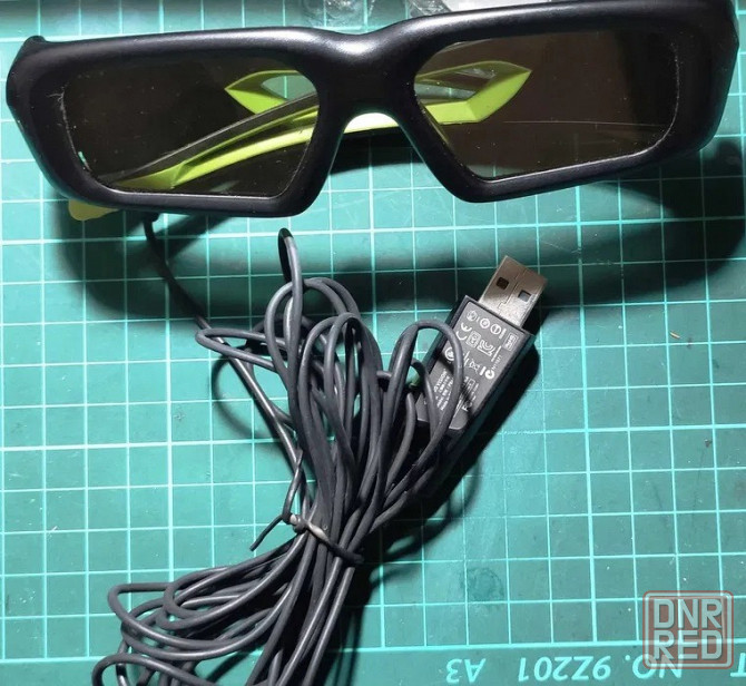 Очки 3D NVIDIA GeForce 3D Vision USB Kit Донецк - изображение 1