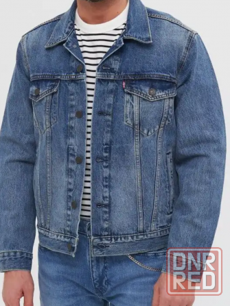 Новая джинсовая куртка Levi`s (оригинал) р. XXL. RU 56 Донецк - изображение 1