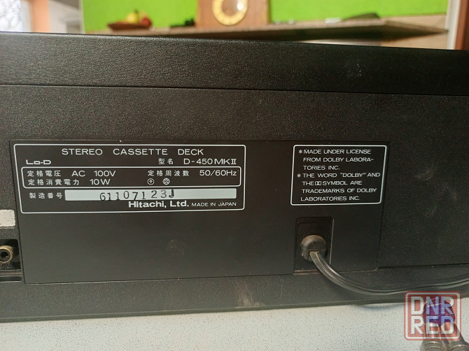 Винтажный Японский кассетный магнитофон"Lo-D"-D-450 MKII Донецк - изображение 5