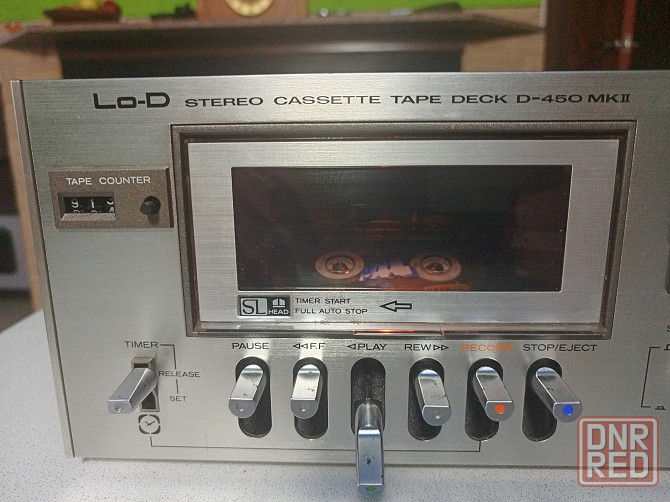 Винтажный Японский кассетный магнитофон"Lo-D"-D-450 MKII Донецк - изображение 3
