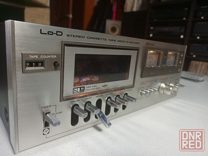 Винтажный Японский кассетный магнитофон"Lo-D"-D-450 MKII Донецк - изображение 1