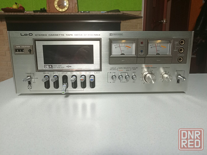 Винтажный Японский кассетный магнитофон"Lo-D"-D-450 MKII Донецк - изображение 2
