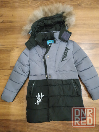 Куртка зимняя на 6-7лет Макеевка - изображение 1
