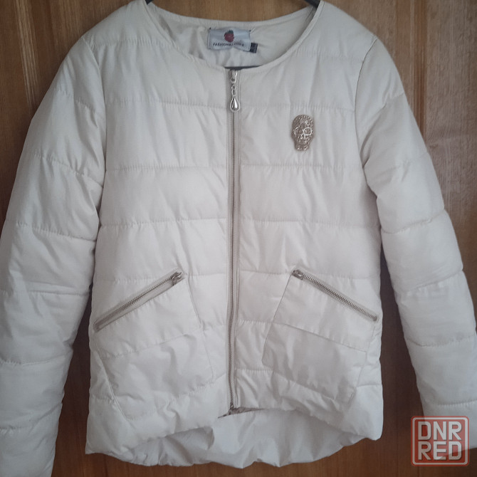 Куртка белая Донецк - изображение 1