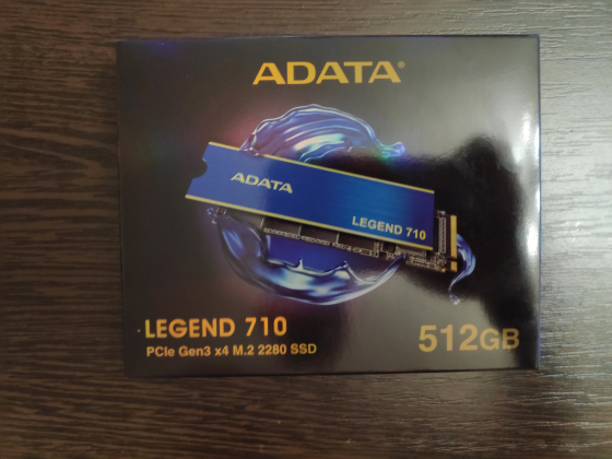 SSD NVME A-Data Legend 710 ALEG-710-1TCS 512гб - 1 тб Новый Донецк