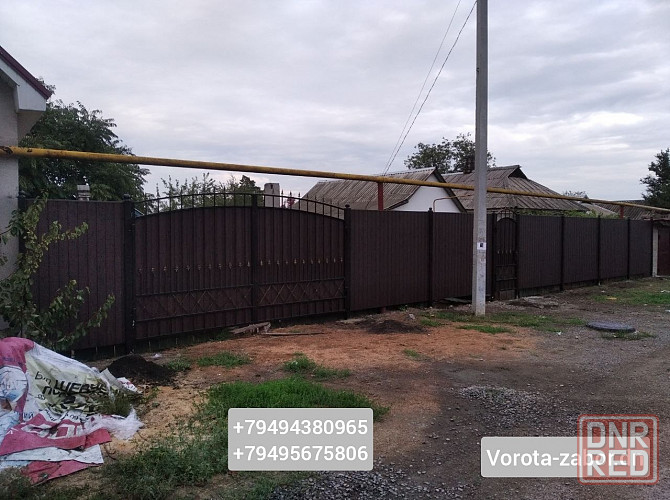 Ворота, калитки, навесы, заборы Донецк - изображение 2