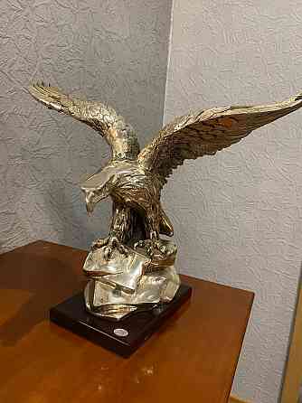 Статуэтка орла с напылением серебра 925 пробы. Донецк