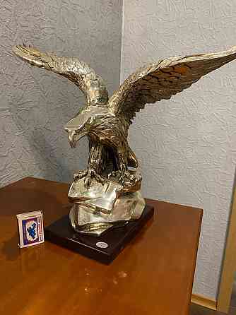 Статуэтка орла с напылением серебра 925 пробы. Донецк