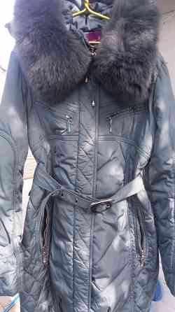 Пальто пуховик (48 размер) Донецк
